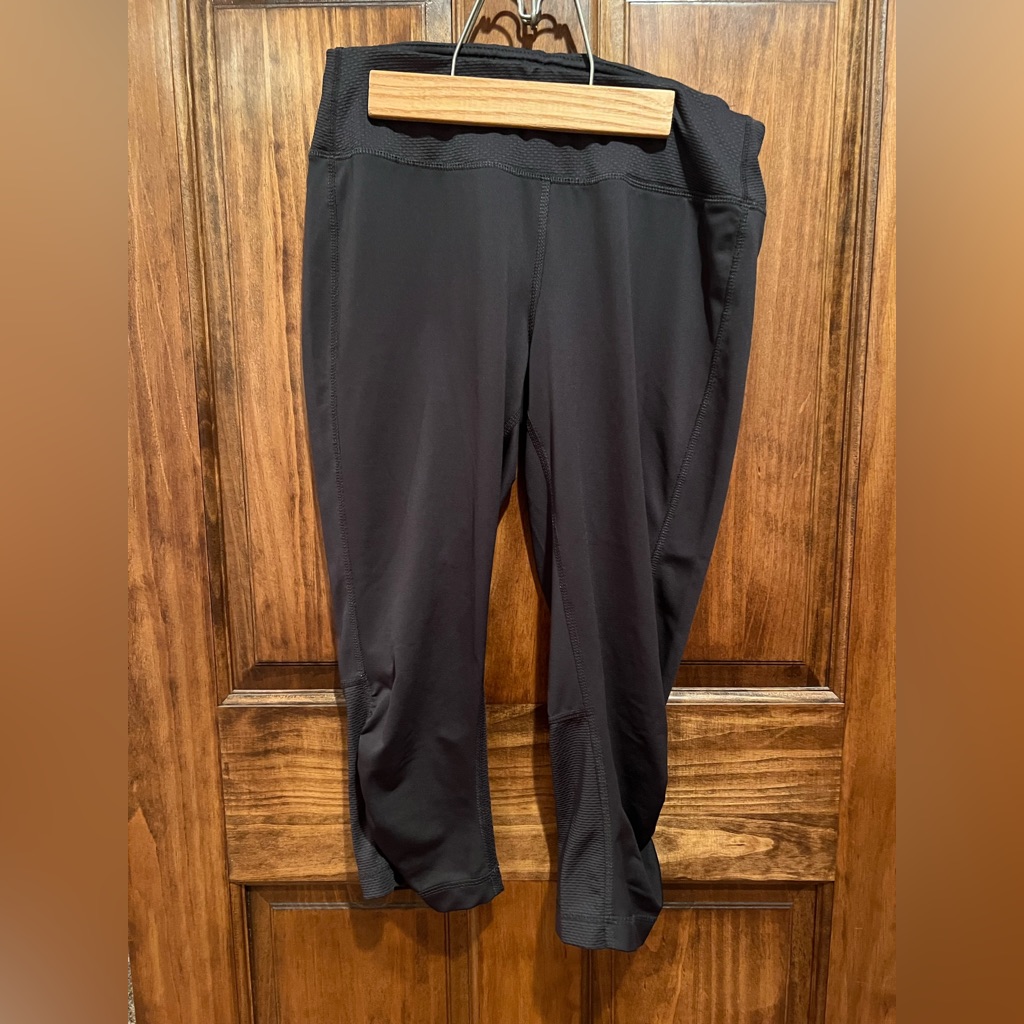 Gray Workout Capris